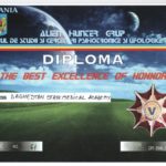 2014 Диплом от Румынии
